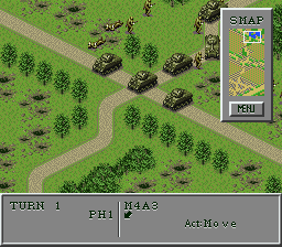 Sgt. Saunders' Combat! (Japan) In game screenshot